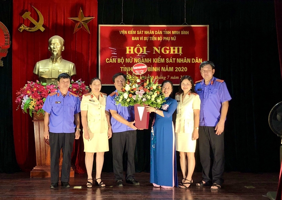 VKSND tỉnh Ninh Bình tổ chức Hội nghị cán bộ nữ ngành kiểm sát năm 2020