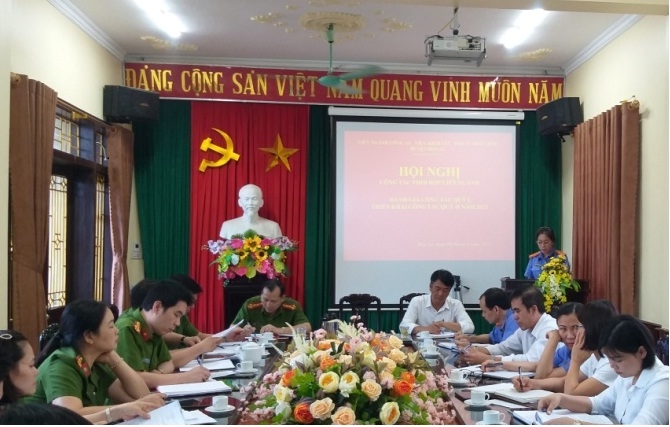 Viện kiểm sát nhân dân huyện Hoa Lư tổ chức Hội nghị giao ban cấp trưởng đánh giá công tác Quý I và triển khai công tác Quý II năm 2021