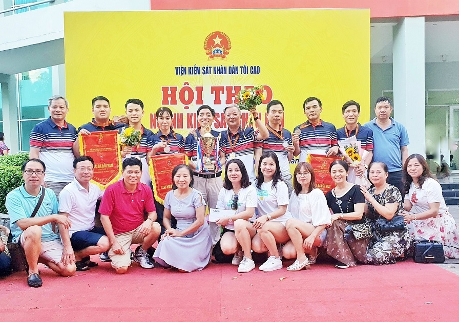 VKSND tỉnh Ninh Bình đạt nhiều thành tích tại Hội thao ngành KSND, Cúp Báo BVPL lần thứ XI 