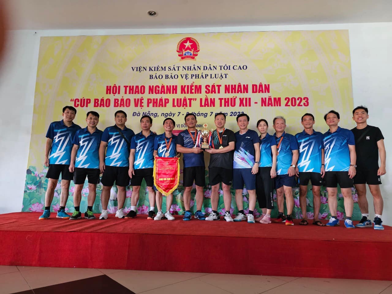 Đoàn thể thao Viện kiểm sát nhân dân tỉnh Ninh Bình tham dự Hội thao Ngành kiểm sát nhân dân năm 2023