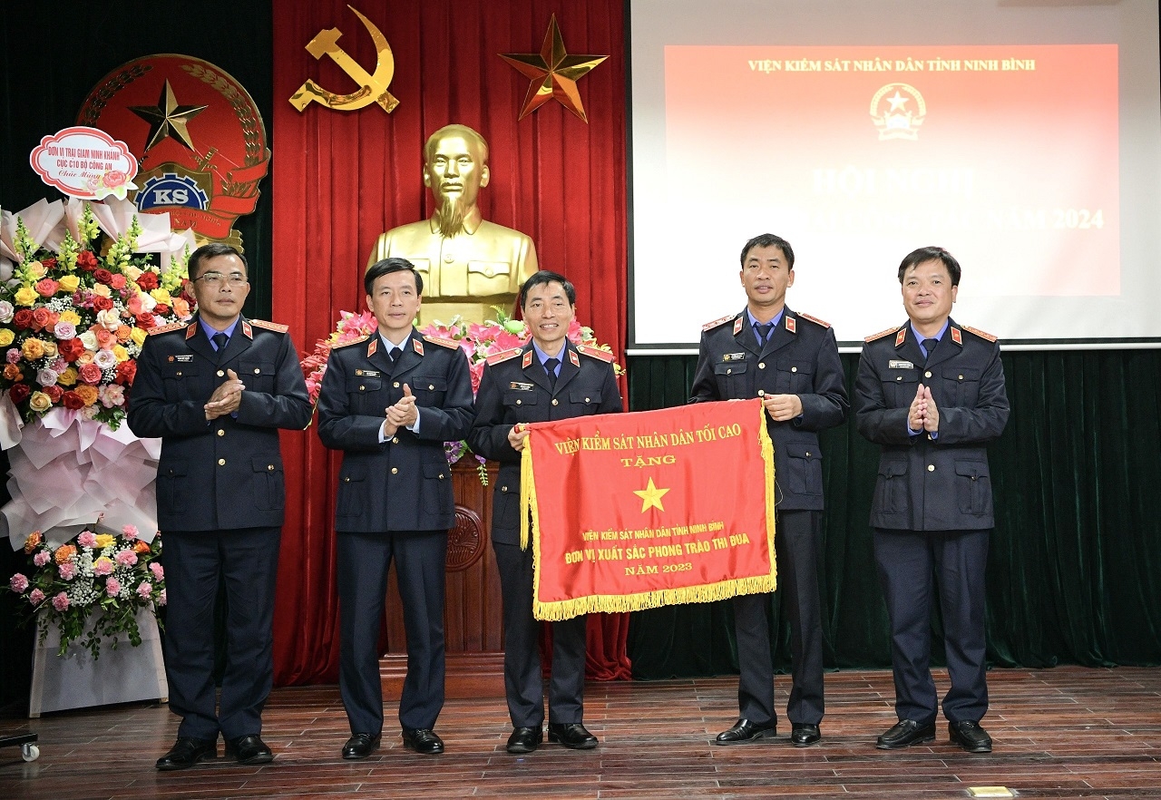 VKSND tỉnh Ninh Bình tổ chức Hội nghị triển khai công tác kiểm sát năm 2024